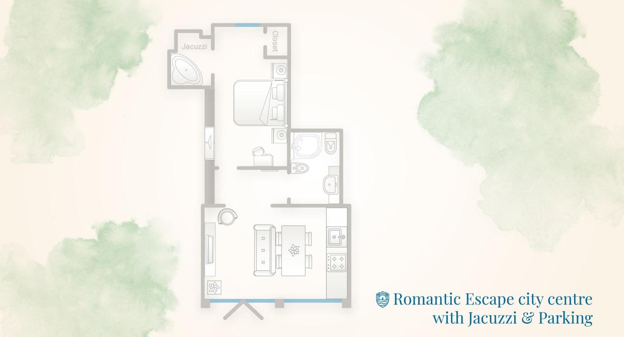 Romantic Escape City Centre With Jacuzzi & Parking By Rent All Como Exterior foto